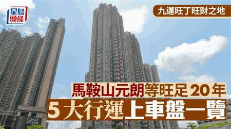 行九運地區|九運旺丁旺財之地 馬鞍山元朗等旺足20年 4大行運上。